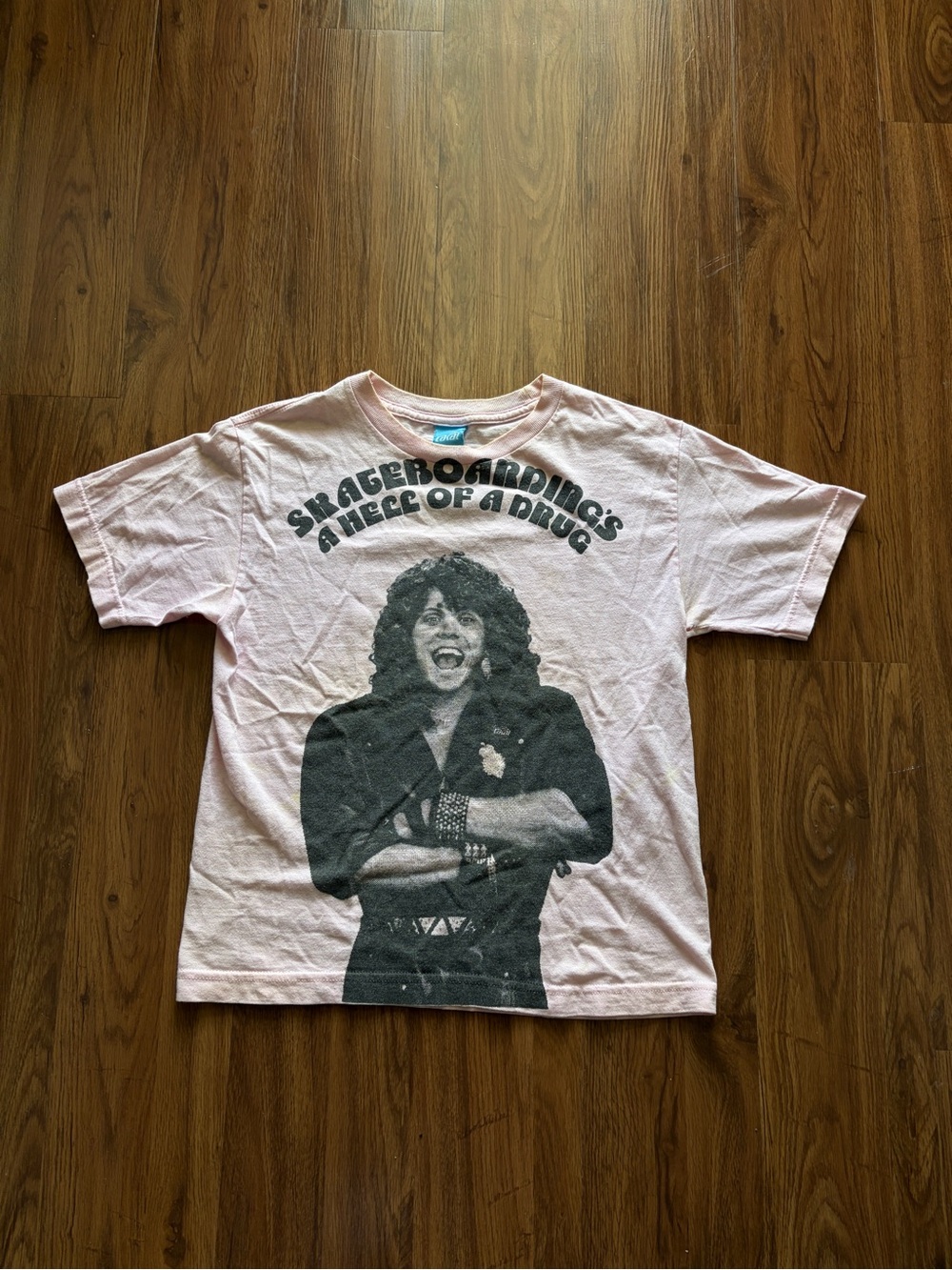 Pink Graphic Band Tee for Kids - Lakai